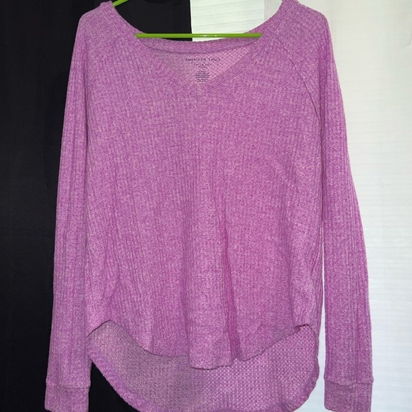 American Eagle Outfitters Tops - American Eagle Outfitters Soft & Sexy Plush Long Sleeve in Size Small